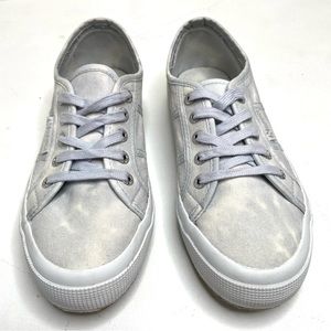 SUPERGA Cotu Pale Gray Tie Dye Sneakers
